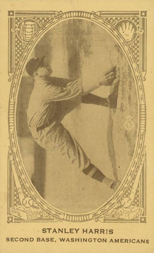 1922 American Caramel Stanley Harris # Baseball Card