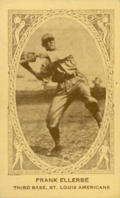 1922 American Caramel Frank Ellerbe # Baseball Card