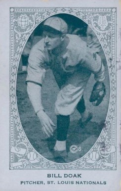 1922 American Caramel Bill Doak # Baseball Card