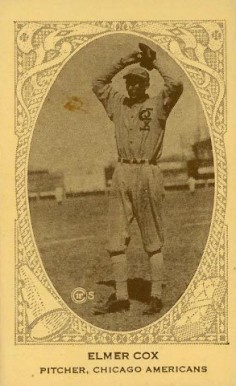 1922 American Caramel Elmer Cox # Baseball Card