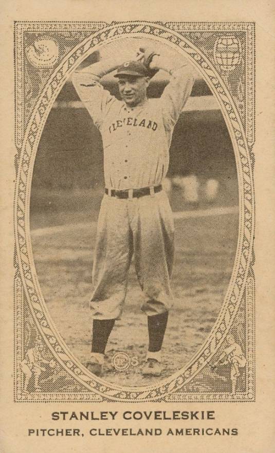1922 American Caramel Stanley Coveleskie # Baseball Card