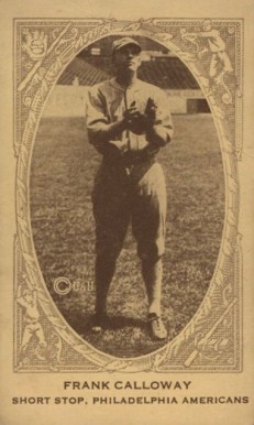 1922 American Caramel Frank Calloway # Baseball Card