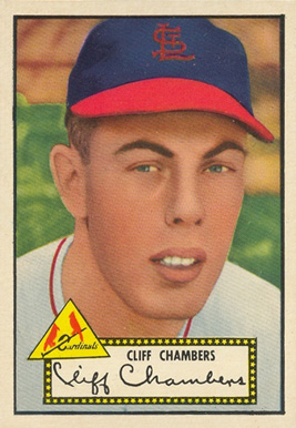 1952 Topps Cliff Chambers #68 Baseball Card