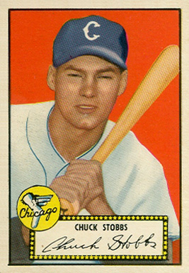 1952 Topps Chuck Stobbs #62 Baseball Card