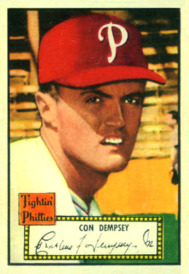 1952 Topps Con Dempsey #44b Baseball Card