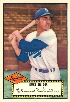1952 Topps Duke Snider #37b Baseball Card