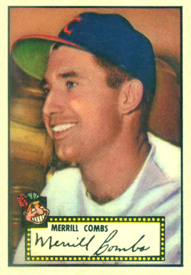 1952 Topps Merrill Combs #18 Baseball Card