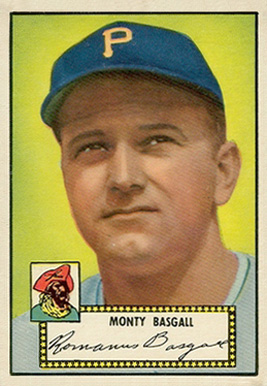 1952 Topps Monty Basgall #12 Baseball Card