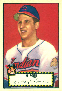 1952 Topps Al Rosen #10b Baseball Card