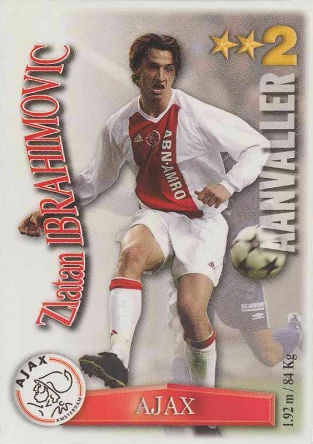 2003 Magic Box International All Stars Eredivisie Zlatan Ibrahimovic # Soccer Card