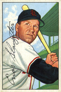 1952 Bowman Enos Slaughter #232 Baseball Card
