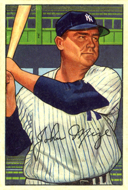 1952 Bowman Johnny Mize #145 Baseball Card