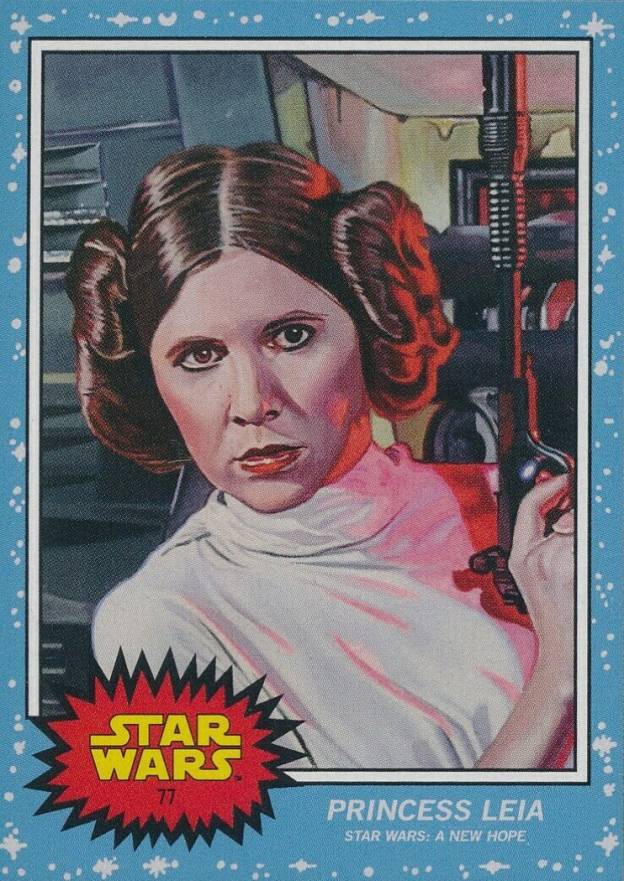 2020 Topps Star Wars Living Princess Leia #77 Non-Sports Card