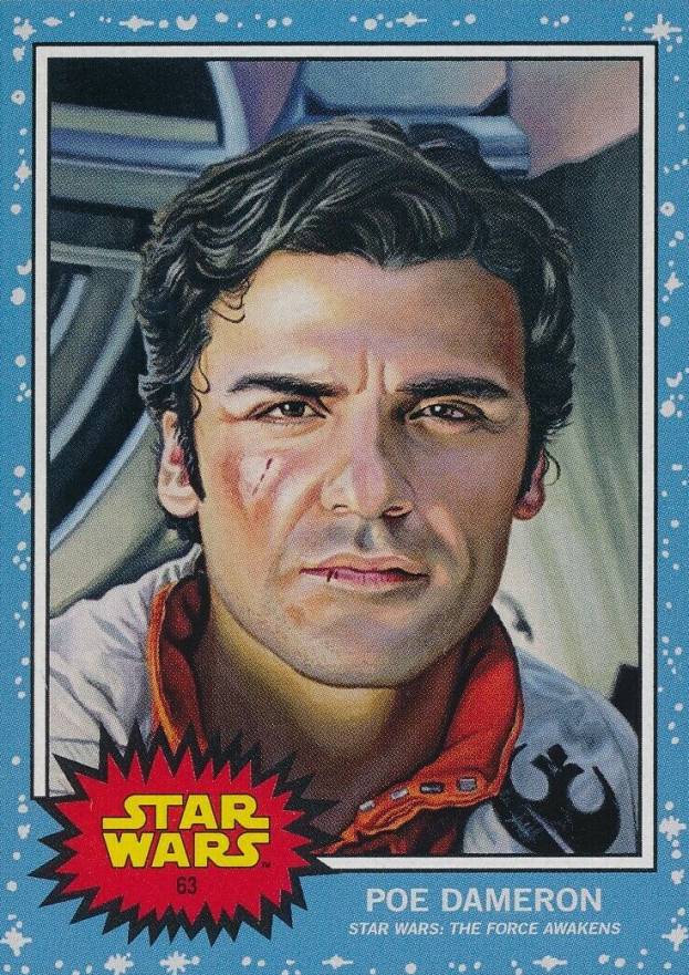 2020 Topps Star Wars Living Poe Dameron #63 Non-Sports Card