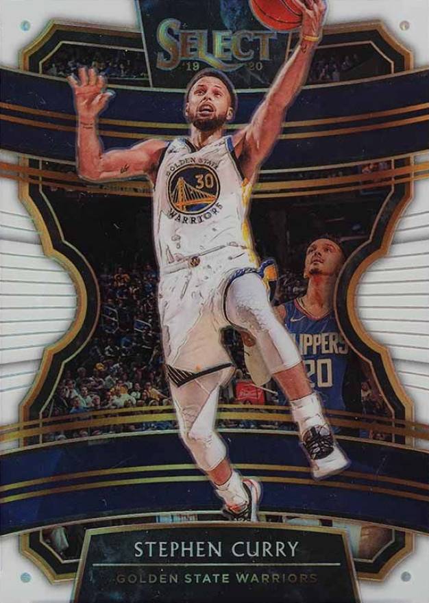 2019 Panini Select Stephen Curry #91 Basketball Card