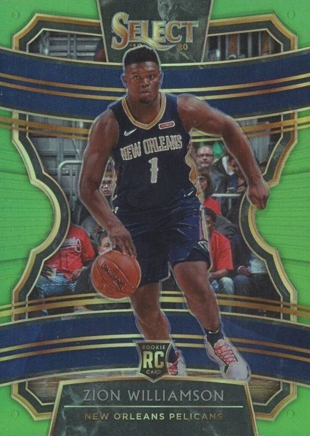 2019 Panini Select Zion Williamson #1 Basketball Card