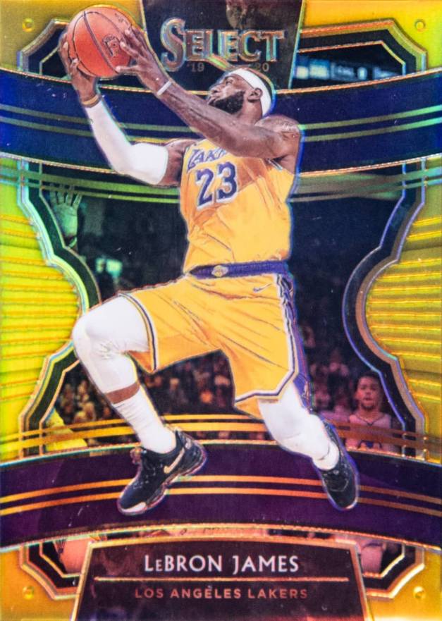 2019 Panini Select LeBron James #47 Basketball Card