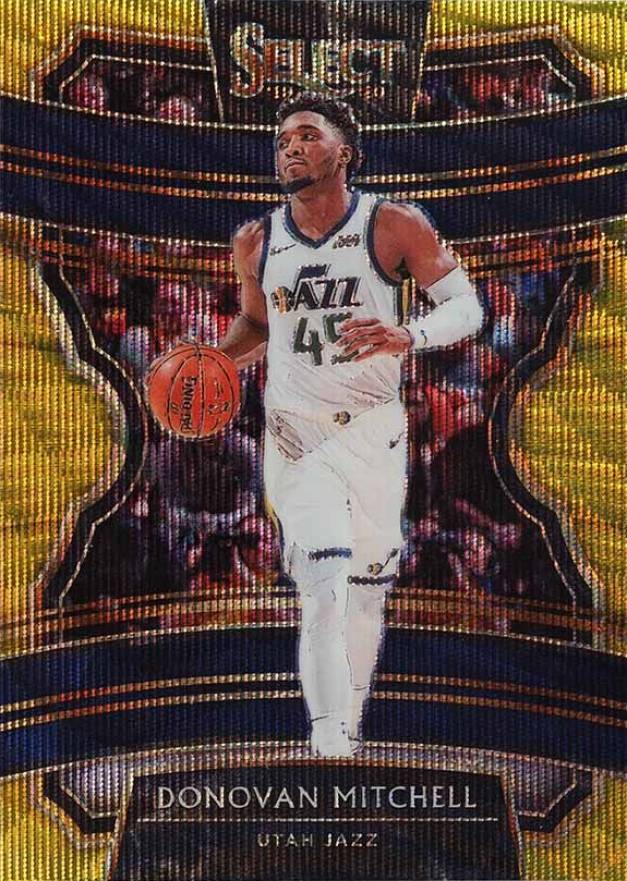 2019 Panini Select Donovan Mitchell #90 Basketball Card