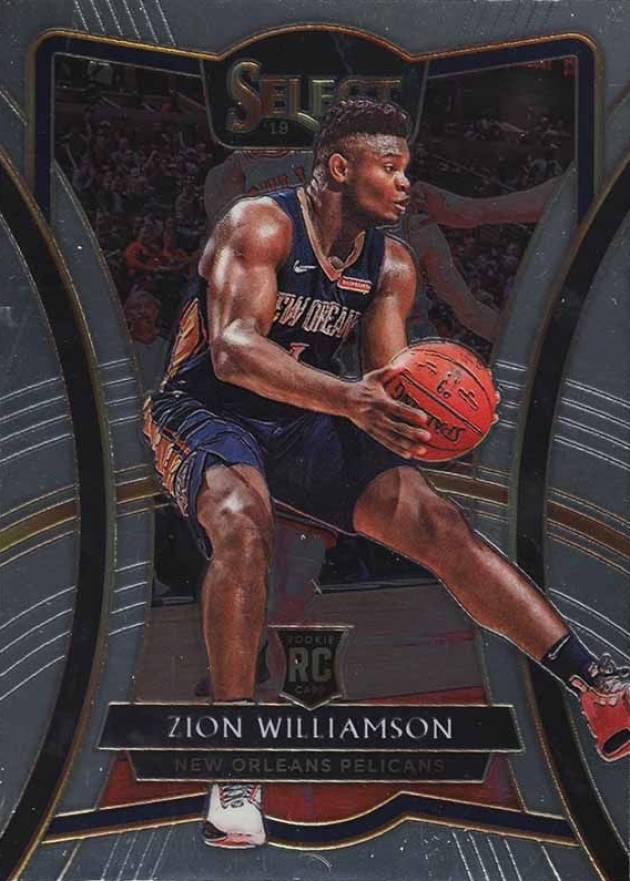 2019 Panini Select Zion Williamson #199 Basketball Card