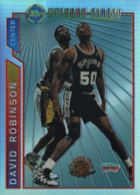 1996 Topps Mystery Finest  David Robinson #M9 Basketball Card