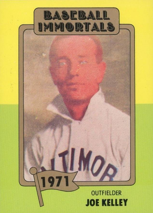 1980 Baseball Immortals Joe Kelley #123 Baseball Card