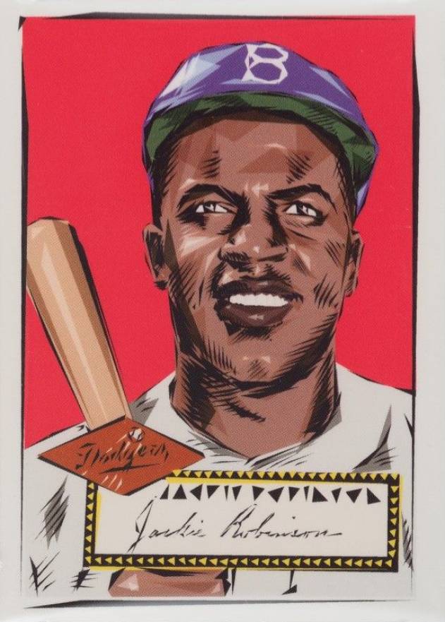 2020 Topps Project 2020 Jackie Robinson/Naturel #3 Baseball Card