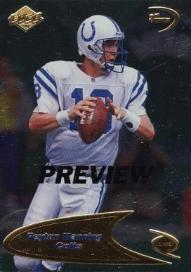 1998 Collector's Edge Odyssey Preview Peyton Manning #212 Football Card