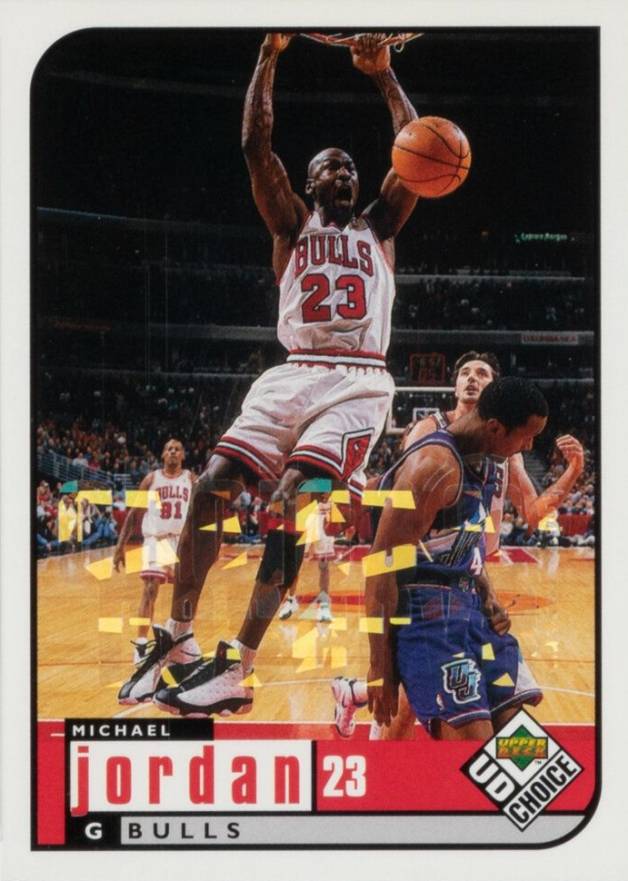 1998 Upper Deck Choice Michael Jordan #23 Basketball Card