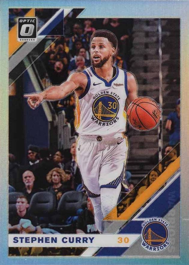 2019 Panini Donruss Optic Stephen Curry #8 Basketball Card