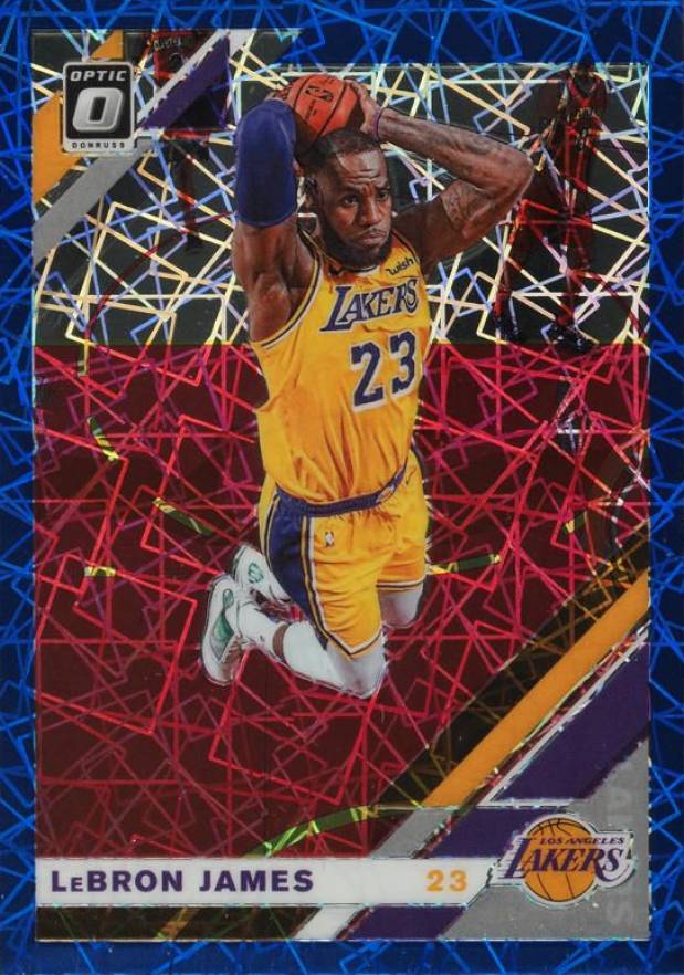 2019 Panini Donruss Optic LeBron James #60 Basketball Card