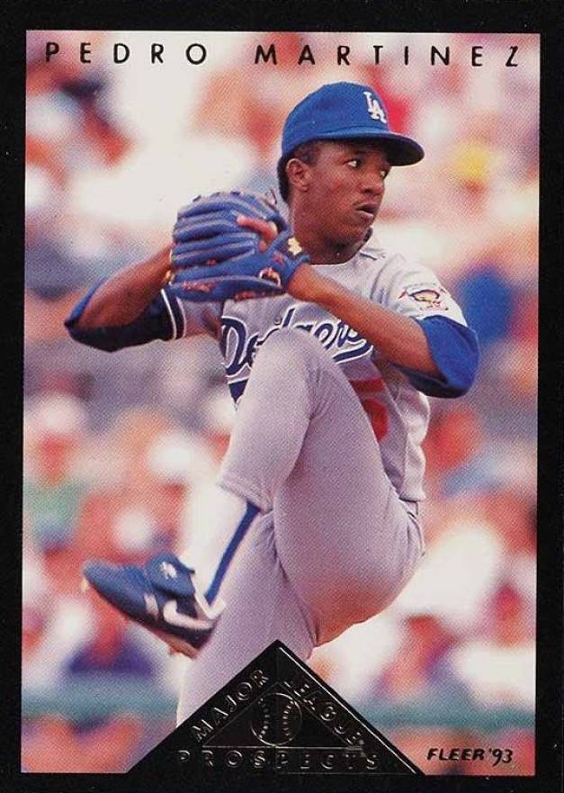 1993 Fleer Major League Prospects Pedro Martinez #4 Baseball Card