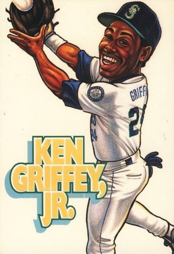1994 Taco Time Ken Griffey Jr. Ken Griffey Jr. #3 Baseball Card