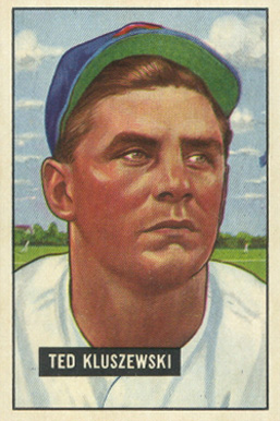 1951 Bowman Ted Kluszewski #143 Baseball Card