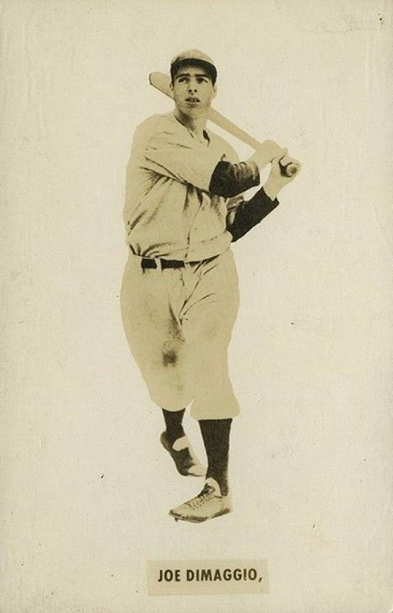 1940 Real-Photo Postcard Joe DiMaggio # Baseball Card
