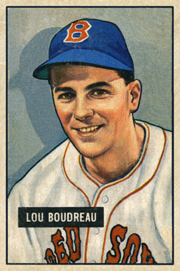 1951 Bowman Lou Boudreau #62 Baseball Card