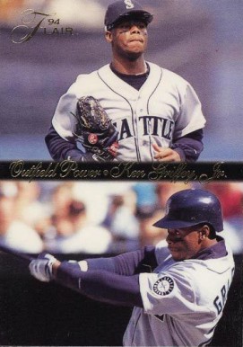 1994 Flair Outfield Power Ken Griffey Jr. #6 Baseball Card