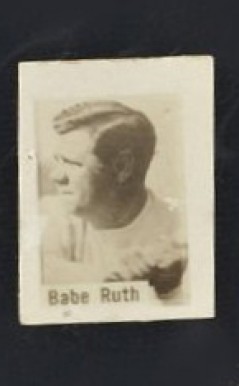 1930 Baguer Chocolate Babe Ruth # Baseball Card
