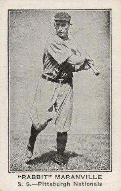 1922 American Caramel--Series of 120 ! RB "Rabbit" Maranville # Baseball Card