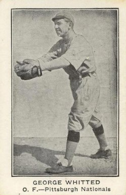 1922 American Caramel--Series of 120 ! RB George Whitted # Baseball Card
