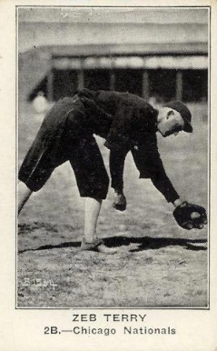 1922 American Caramel--Series of 120 ! RB Zeb Terry # Baseball Card