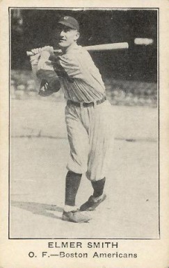 1922 American Caramel--Series of 120 ! RB Elmer Smith # Baseball Card
