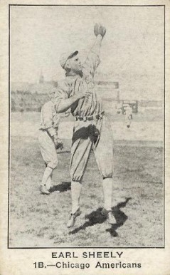 1922 American Caramel--Series of 120 ! RB Earl Sheely # Baseball Card