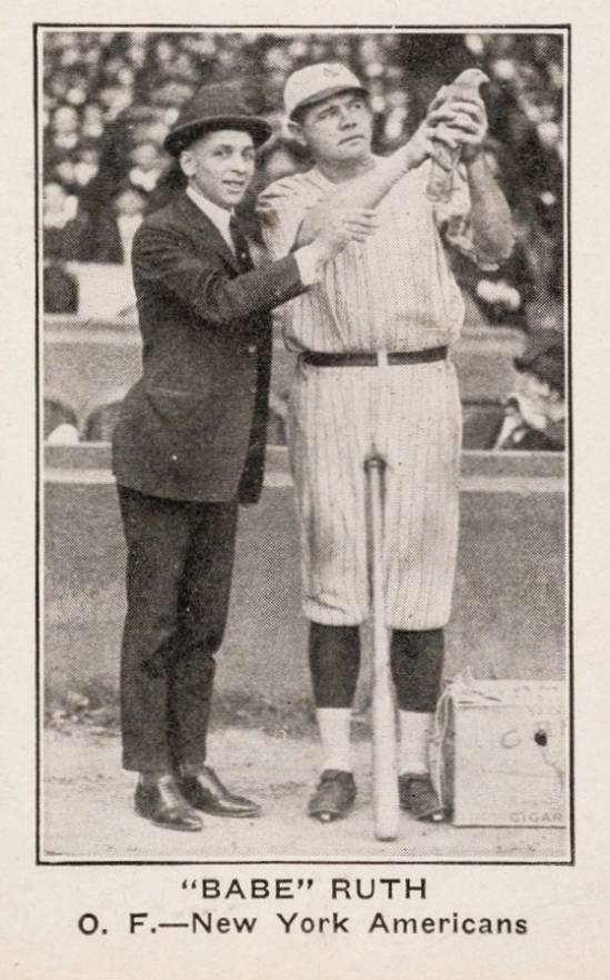 1922 American Caramel--Series of 120 ! RB Babe Ruth # Baseball Card