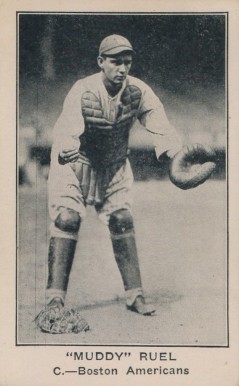 1922 American Caramel--Series of 120 ! RB "Muddy Ruel # Baseball Card