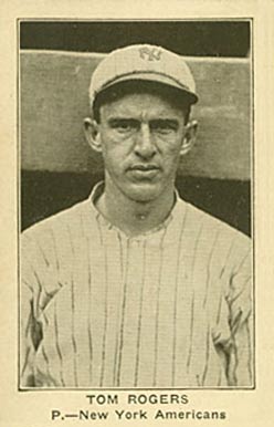 1922 American Caramel--Series of 120 ! RB Tom Rogers # Baseball Card