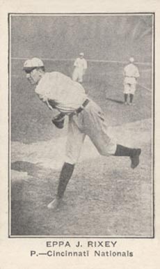 1922 American Caramel--Series of 120 ! RB Eppa J. Rixey # Baseball Card
