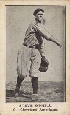 1922 American Caramel--Series of 120 ! RB Steve O'Neill # Baseball Card
