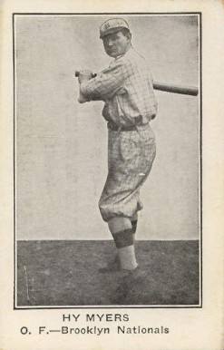 1922 American Caramel--Series of 120 ! RB Hy Myers # Baseball Card