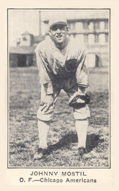 1922 American Caramel--Series of 120 ! RB Johnny Mostil # Baseball Card