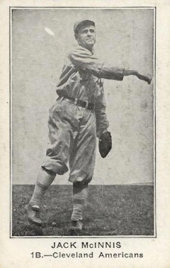 1922 American Caramel--Series of 120 ! RB Jack McInnis # Baseball Card